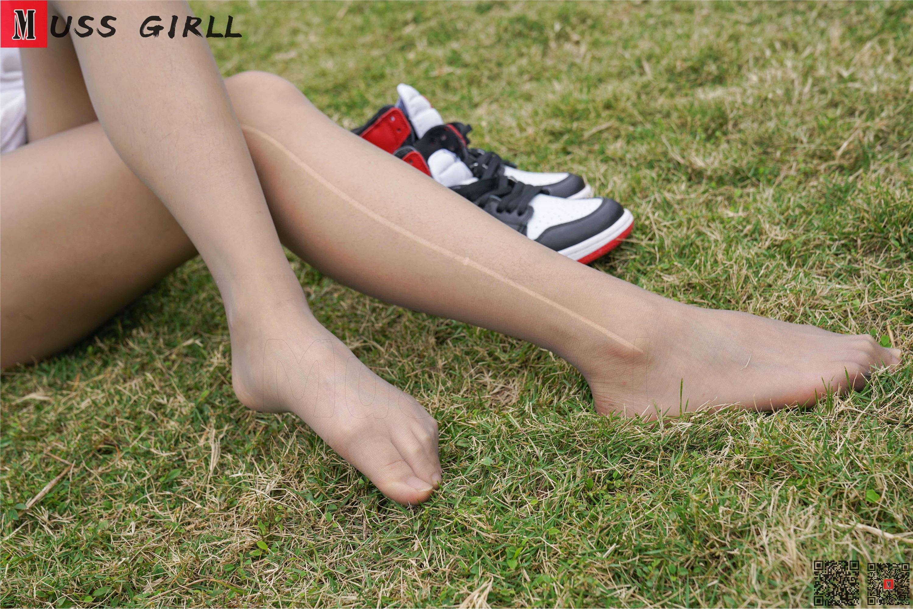 MussGirl慕丝女郎  NO.169 操场白衣裙